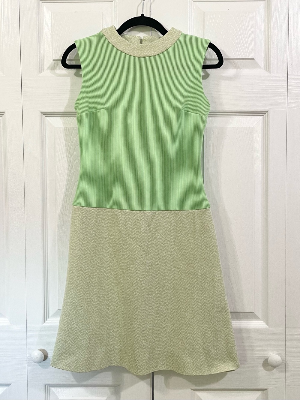 Handmade Vintage 60s Casual Career School Dress Women's Size S